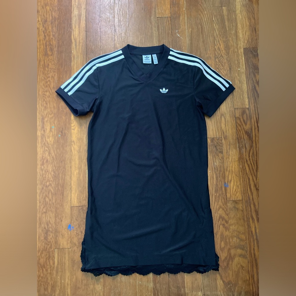 Adidas Black Dress with lace